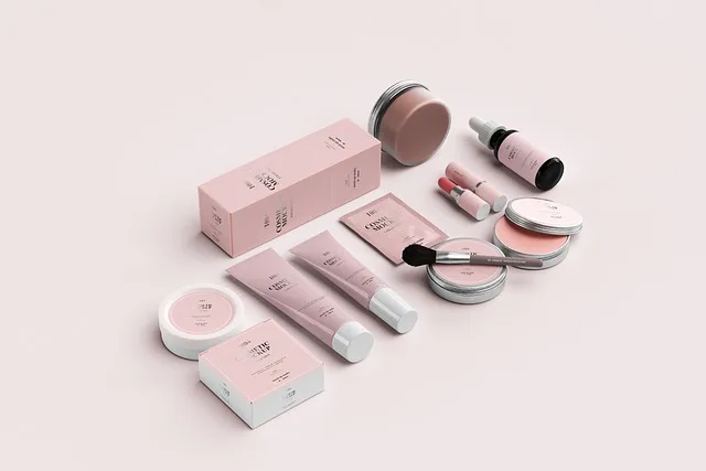 Assorted skincare products on a table